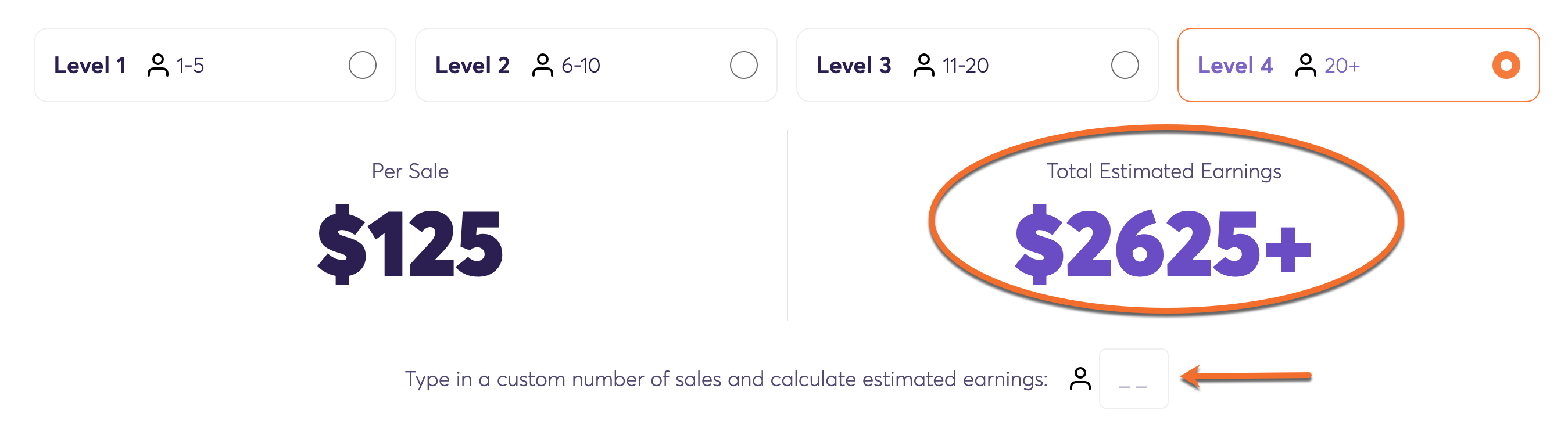 calculate estimated earnings