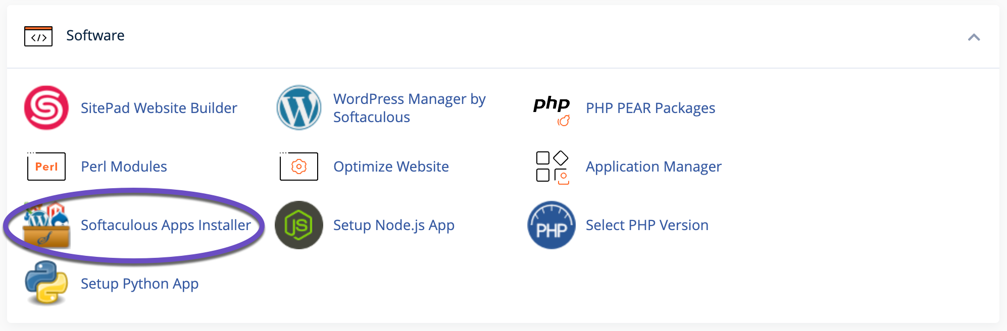 Softaculous Apps Installer