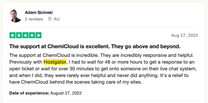 tp review ex hostgator