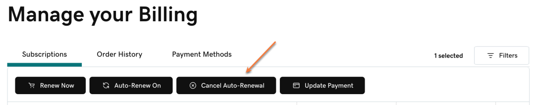 GoDaddy Cancel Auto Renewal